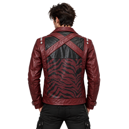 Buy The No More Heroes Travis Touchdown Red Leather Jacket Now