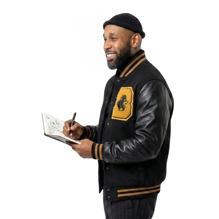 Buy The Stephen Boss Georgia Bulldogs Black Varsity Jacket