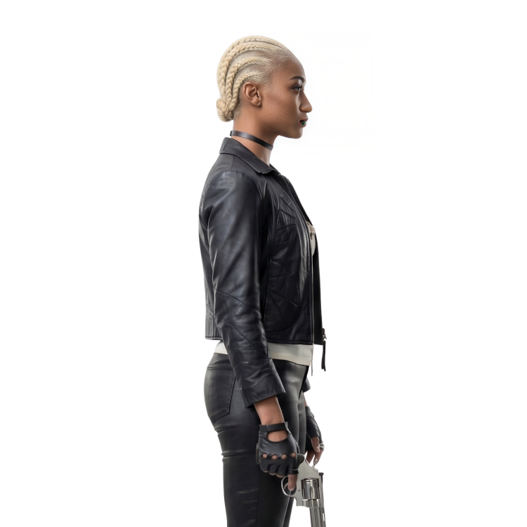 Buy The Tati Gabrielle Chilling Adventures of Sabrina Black Jacket Now