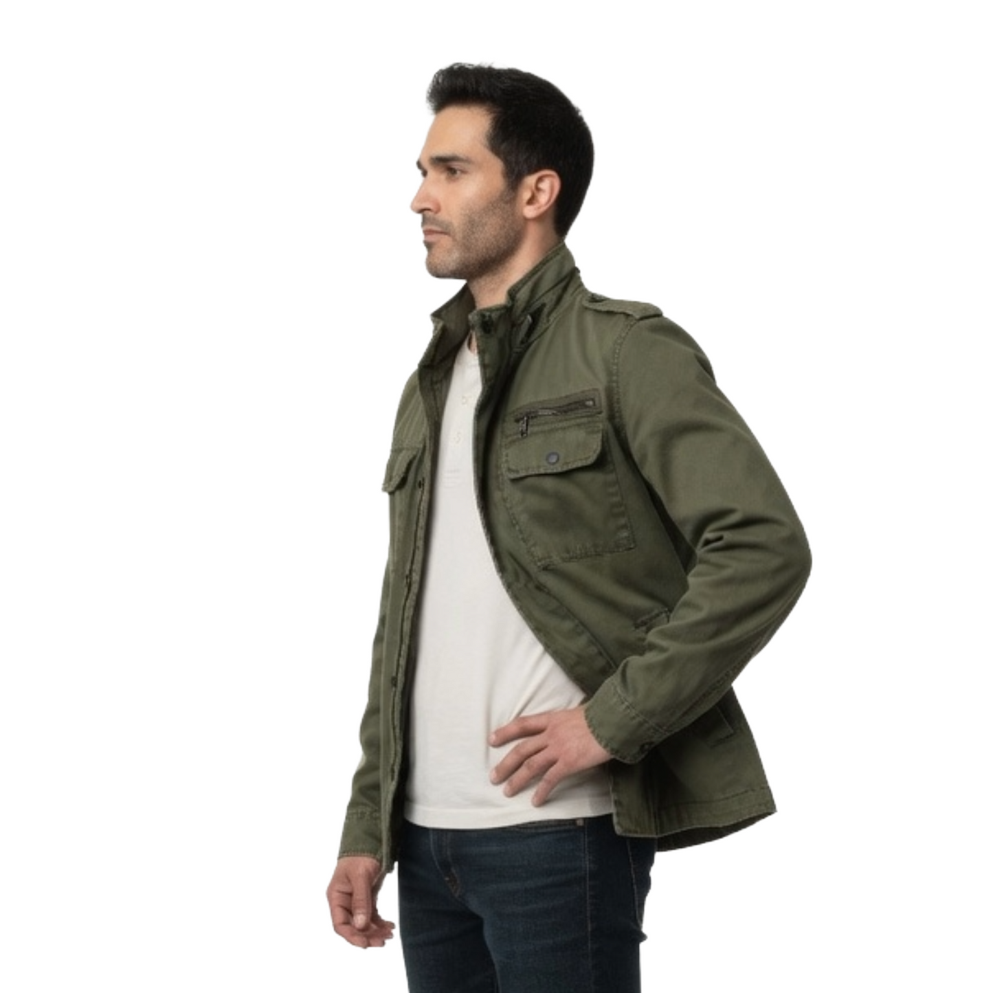 Buy The Tyler Hoechlin Teen Wolf The Movie Green Cotton Jacket
