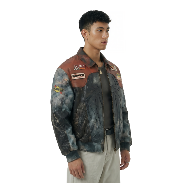 Buy The Vintage Biker Leather Jacket