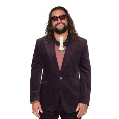 Buy The Wrecking Crew Jason Momoa Velvet Blazer
