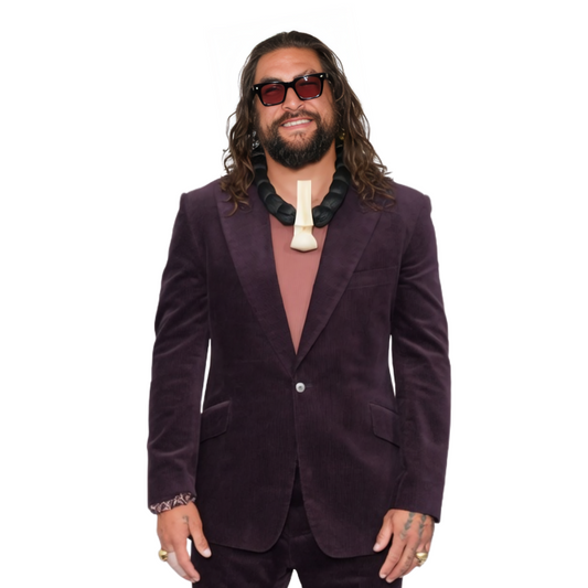 Buy The Wrecking Crew Jason Momoa Velvet Blazer