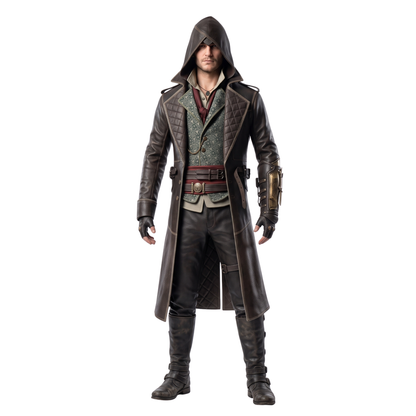 Buy the Assassin’s Creed Syndicate Jacob Frye Black Trench Coat