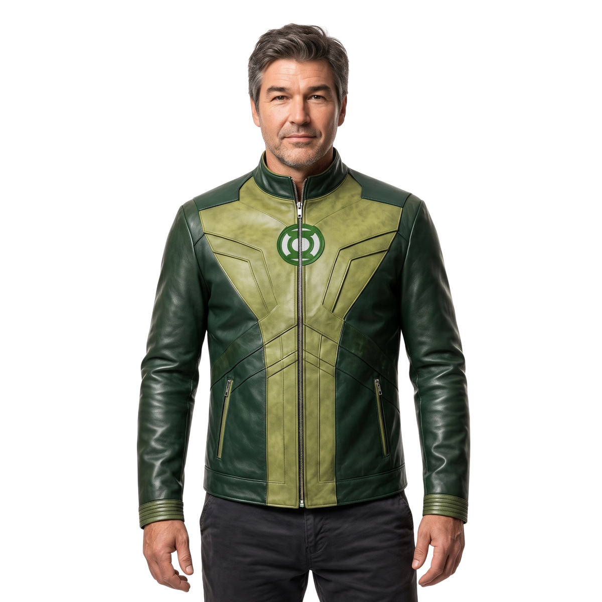 Buy the Hal Jordan Lanterns DC Series Green Leather Jacket