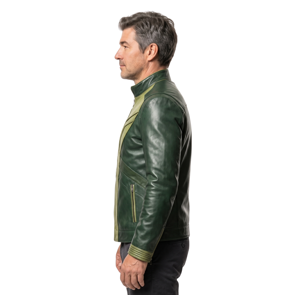 Buy the Hal Jordan Lanterns DC Series Green Leather Jacket Now