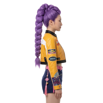 Buy the K-Pop Demon Hunters Rumi Cropped Leather Jacket Now
