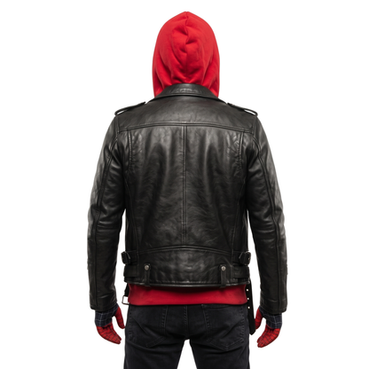 Buy the Miles Morales Spider-Man Black Leather Jacket Now