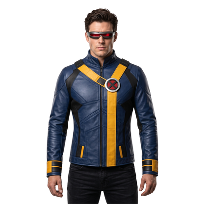 Buy the X-Men '97 Cyclops Scott Summers Cosplay Leather Jacket