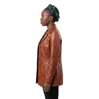 Cat Burns BAFTA Awards 2026 Brown Jacket