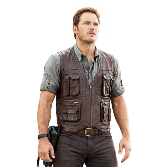 Person Wearing Brown Vest