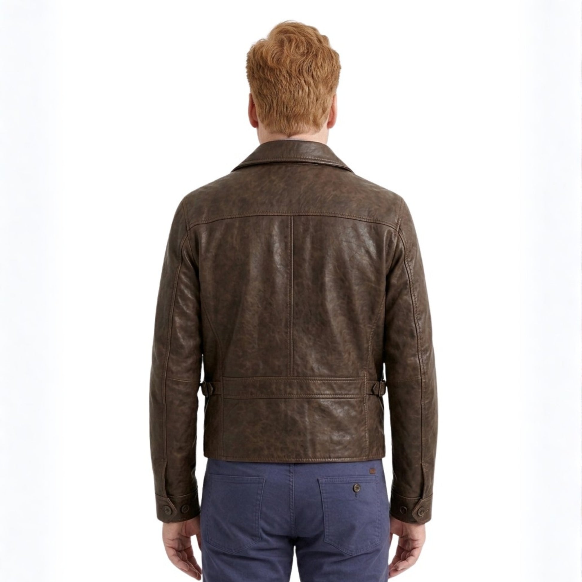 Conan O’Brien Must Go Season 2 Brown Leather Jacket
