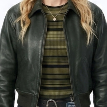 Criminal Minds JJ Black Leather Jacket