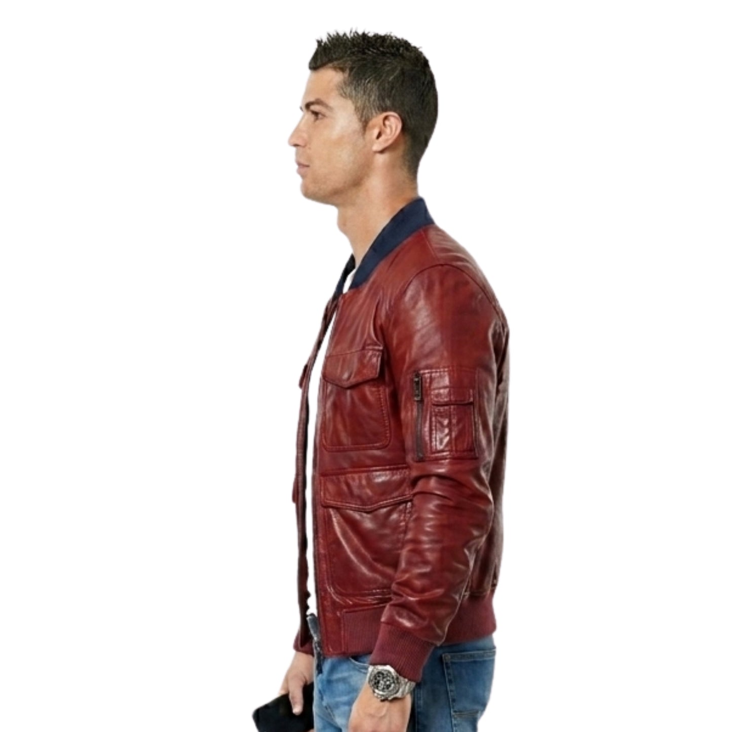 Cristiano Ronaldo Red Jacket