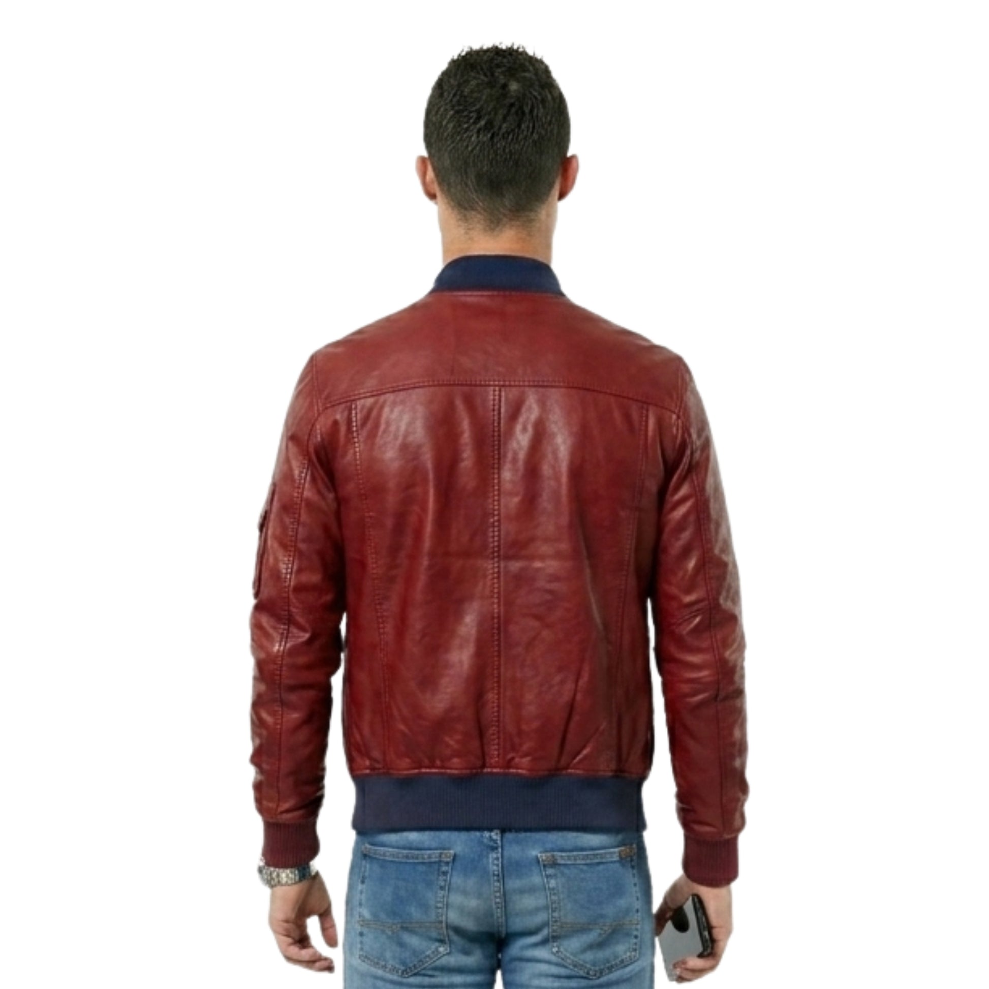 Cristiano Ronaldo Red Sports Jacket
