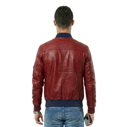 Cristiano Ronaldo Red Sports Jacket