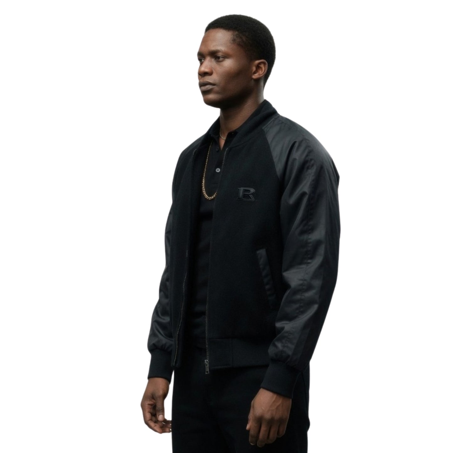 Da’Vinchi BMF Season Black Bomber Jacket