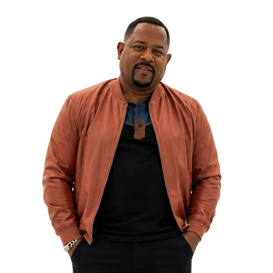 Detective Marcus Burnett Bad Boys for Life Bomber Leather Jacket