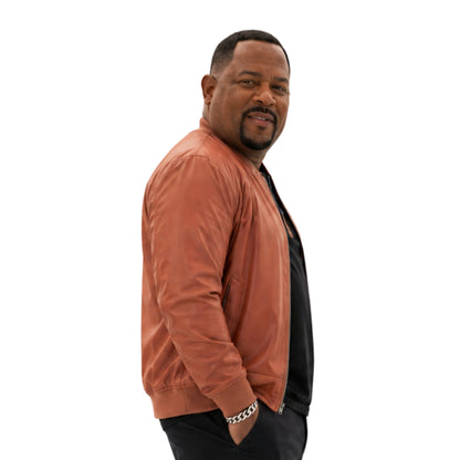 Detective Marcus Burnett Bad Boys for Life Bomber Leather Jacket