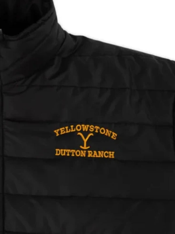 
Dutton Ranch Logo Puffer Jacket Men