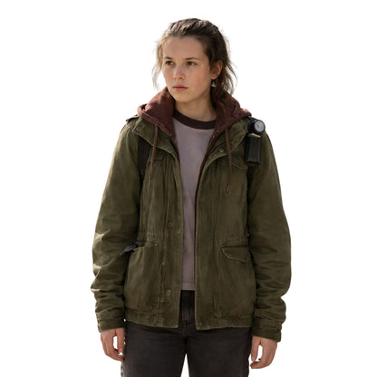 Ellie Williams The Last of Us S01 Green Cotton Jacket