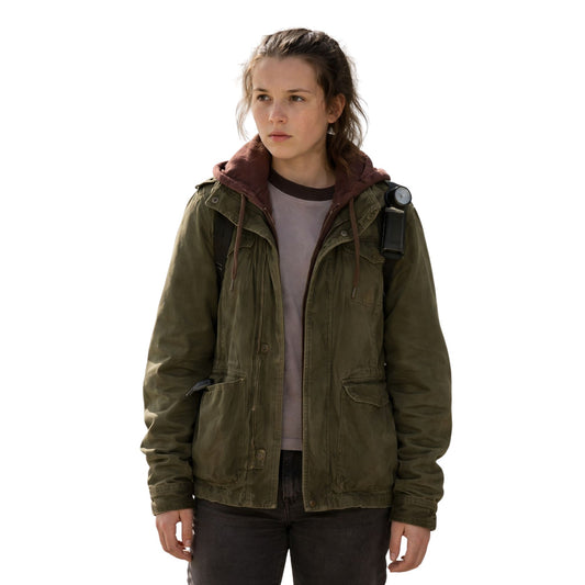 Ellie Williams The Last of Us S01 Green Cotton Jacket
