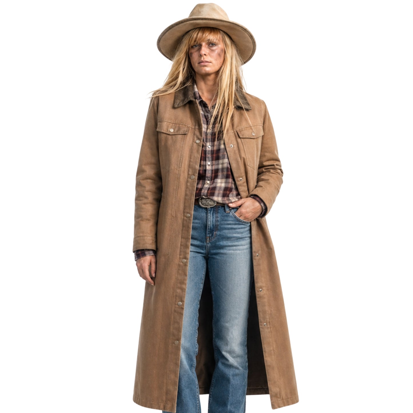 Elsa Dutton 1883 Tv Series Brown Coat