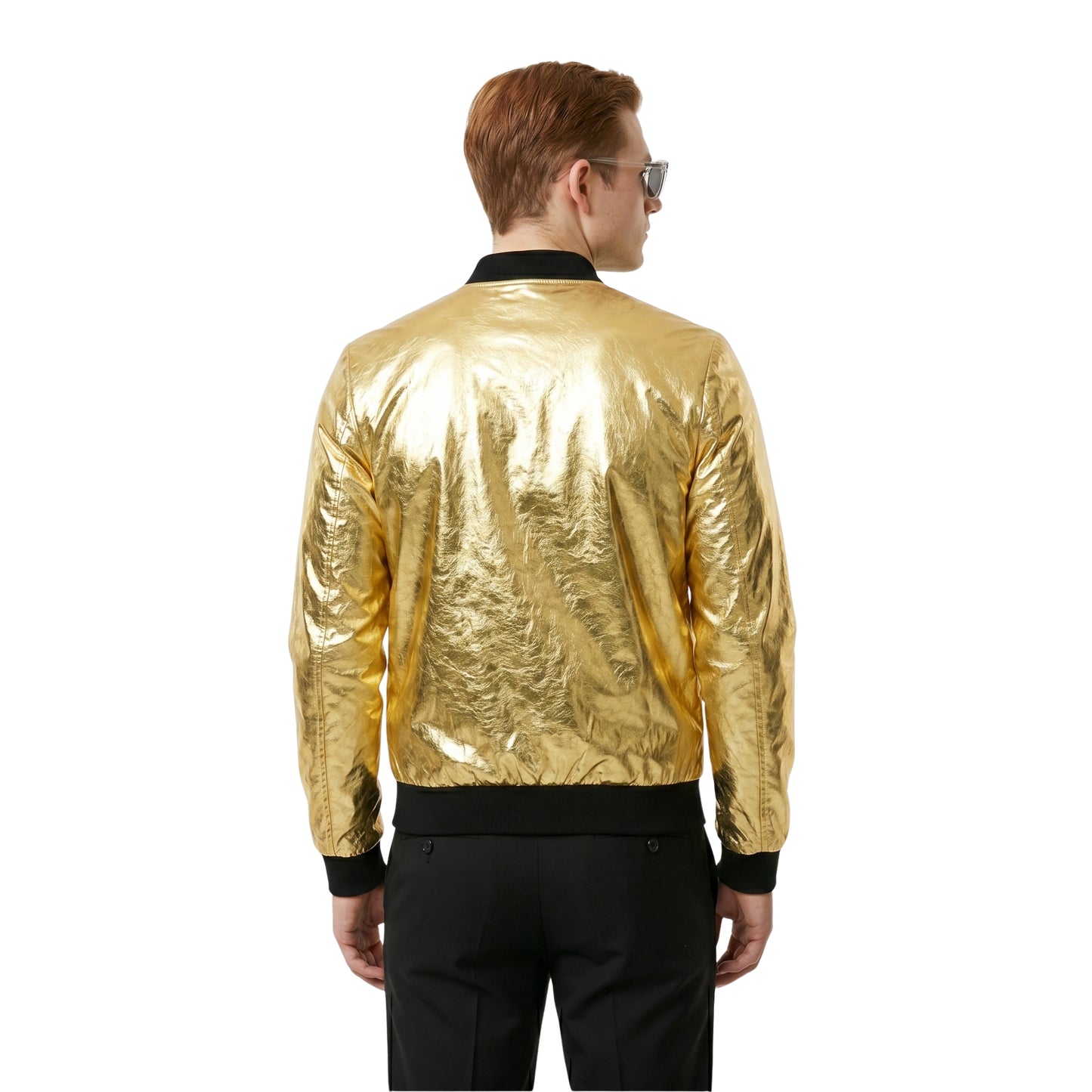 Elton John Inspired Golden Jacket From Rocketman