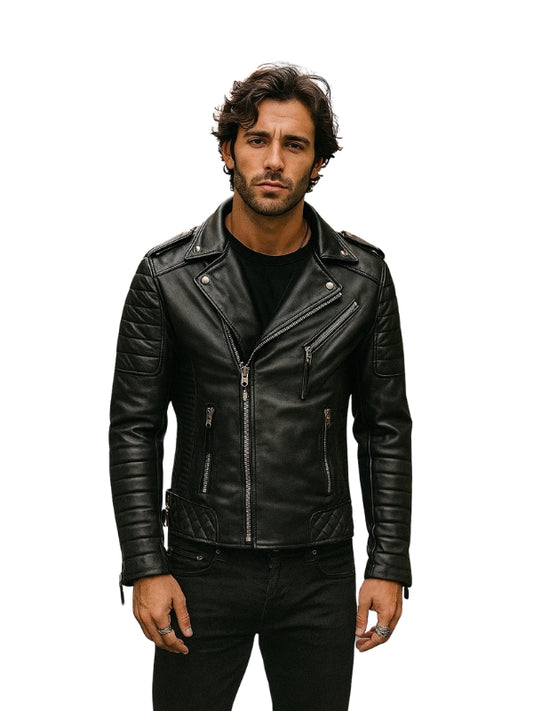 Embrace Urban Edge Moto Leather Jacket