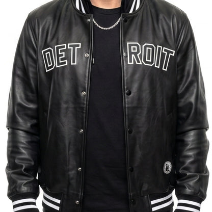 Eminem Detroit Pistons Black Varsity Jacket Get Today