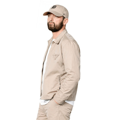 Beige bomber jacket 
