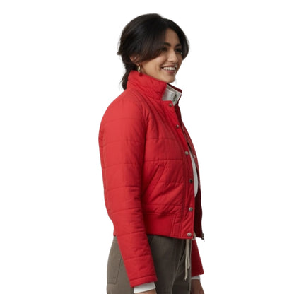 Erin Brassic Red Jacket