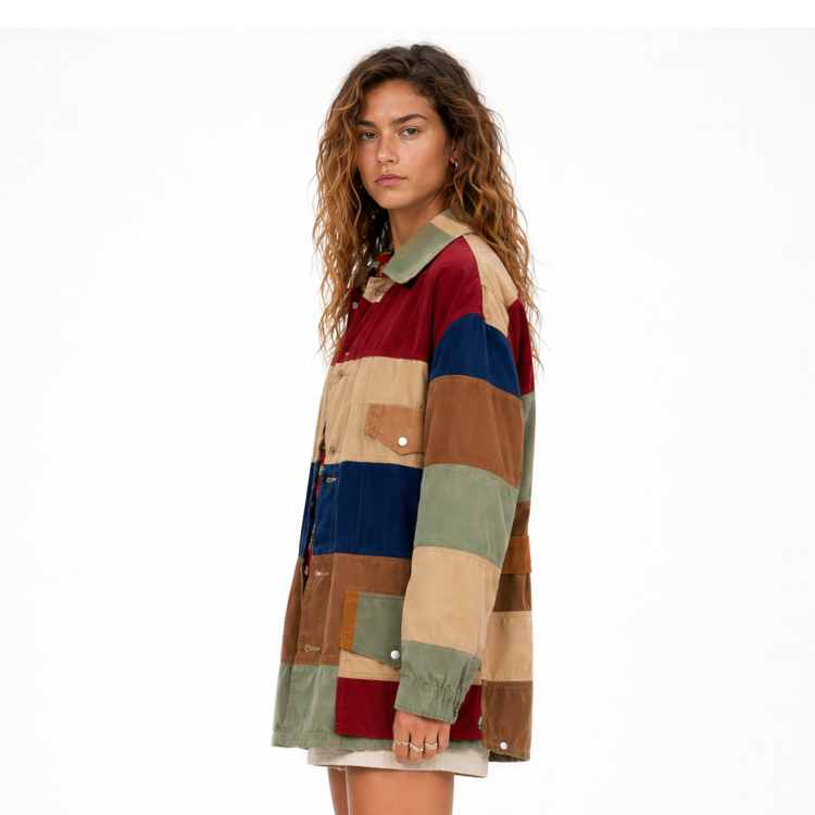 Euphoria-S03-Rue-Bennett-Safari-Patchwork-Jacket