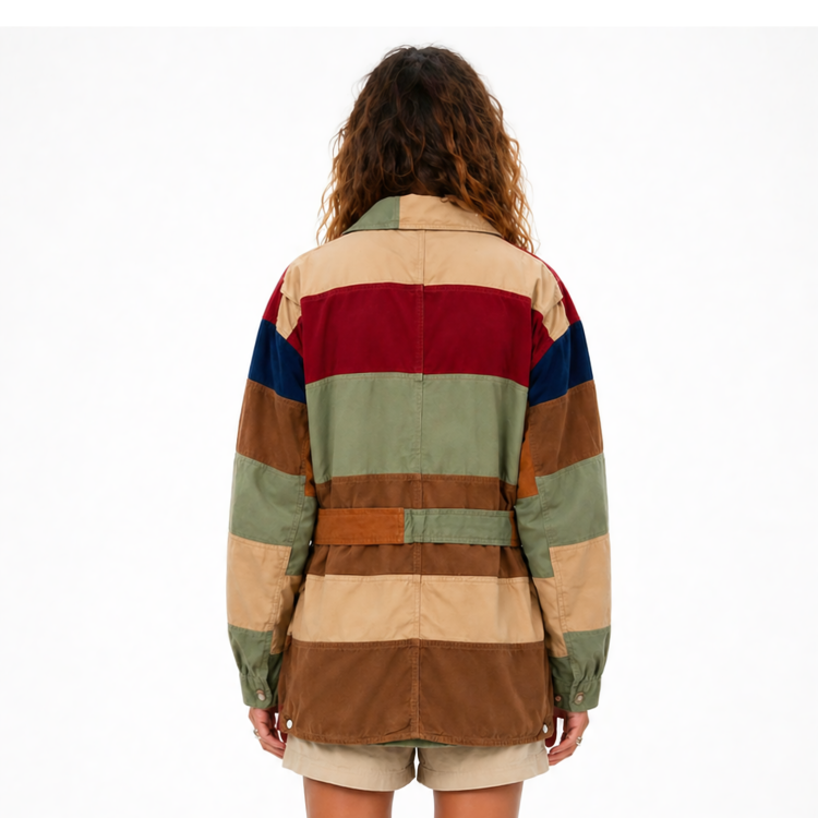 Euphoria-S03-Zendaya-Safari-Patchwork-Jacket