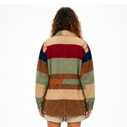 Euphoria-S03-Zendaya-Safari-Patchwork-Jacket