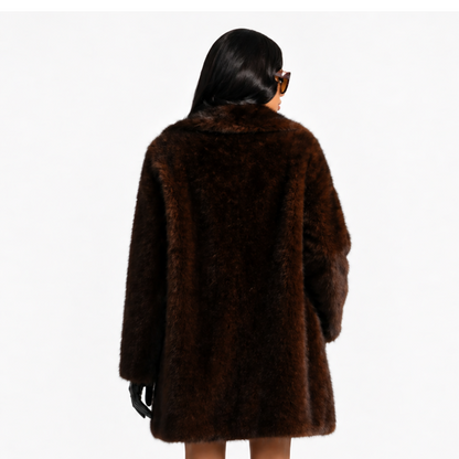 Euphoria season 3 Maddy Perez fur coat back