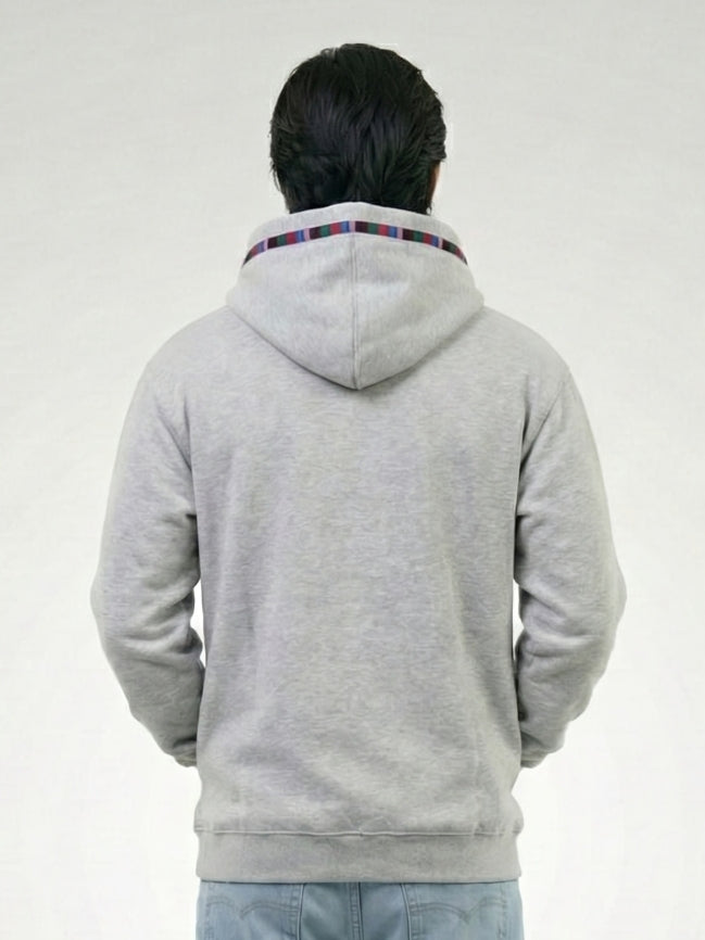 Folk Embroidered Hoodie 