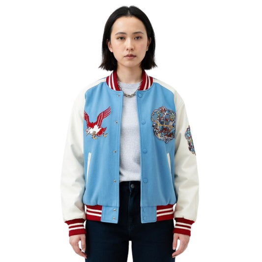 Gen V Tv Series Jordan Li Blue Jacket