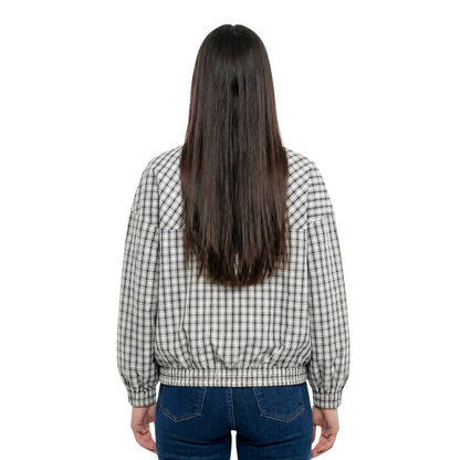 Get Caitlin Clark Checked Cotton Jacket Today