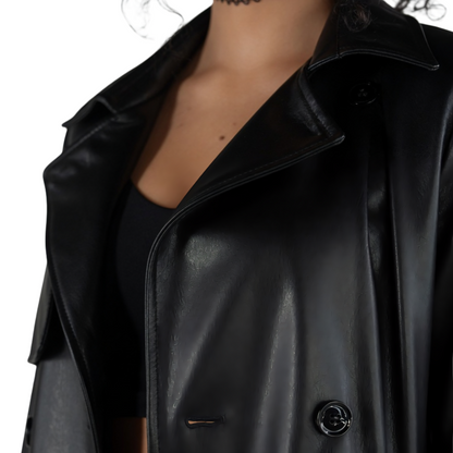 Get Shoresy S02 Ziigwan Keilani Rose Black Coat Buy Now