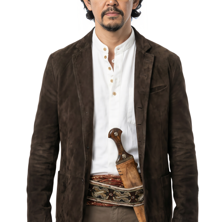 Get The Afterparty Season 2 John Cho Brown Blazer