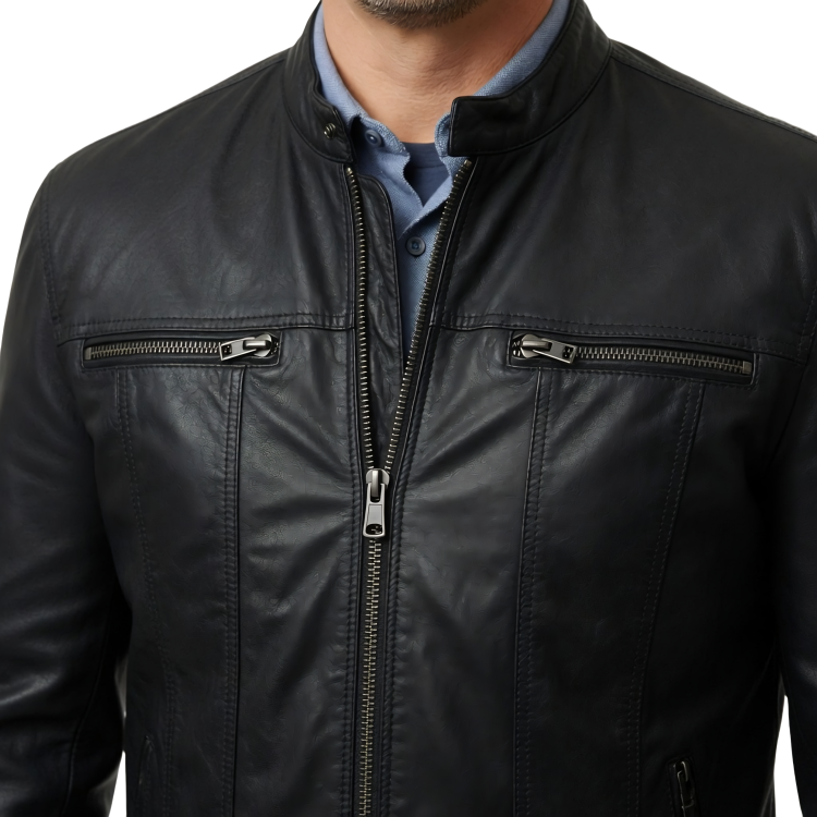 Get The Danny Reagan Blue Bloods S013 Black Leather Jacket