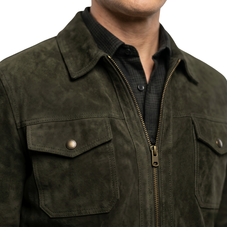 Get The Jamie Reagan Blue Bloods Suede Leather Jacket Today