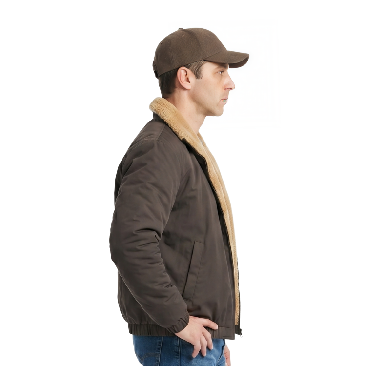 Get The Kendall Roy Succession 2023 Shearling Brown Leather Jacket