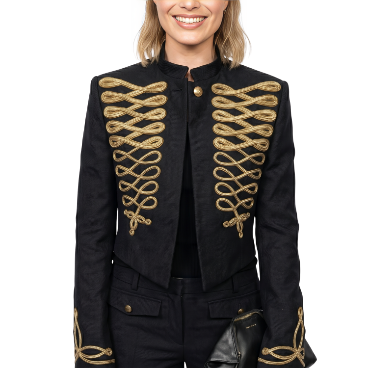 Get The Margot Robbie McQueen Black Jacket 