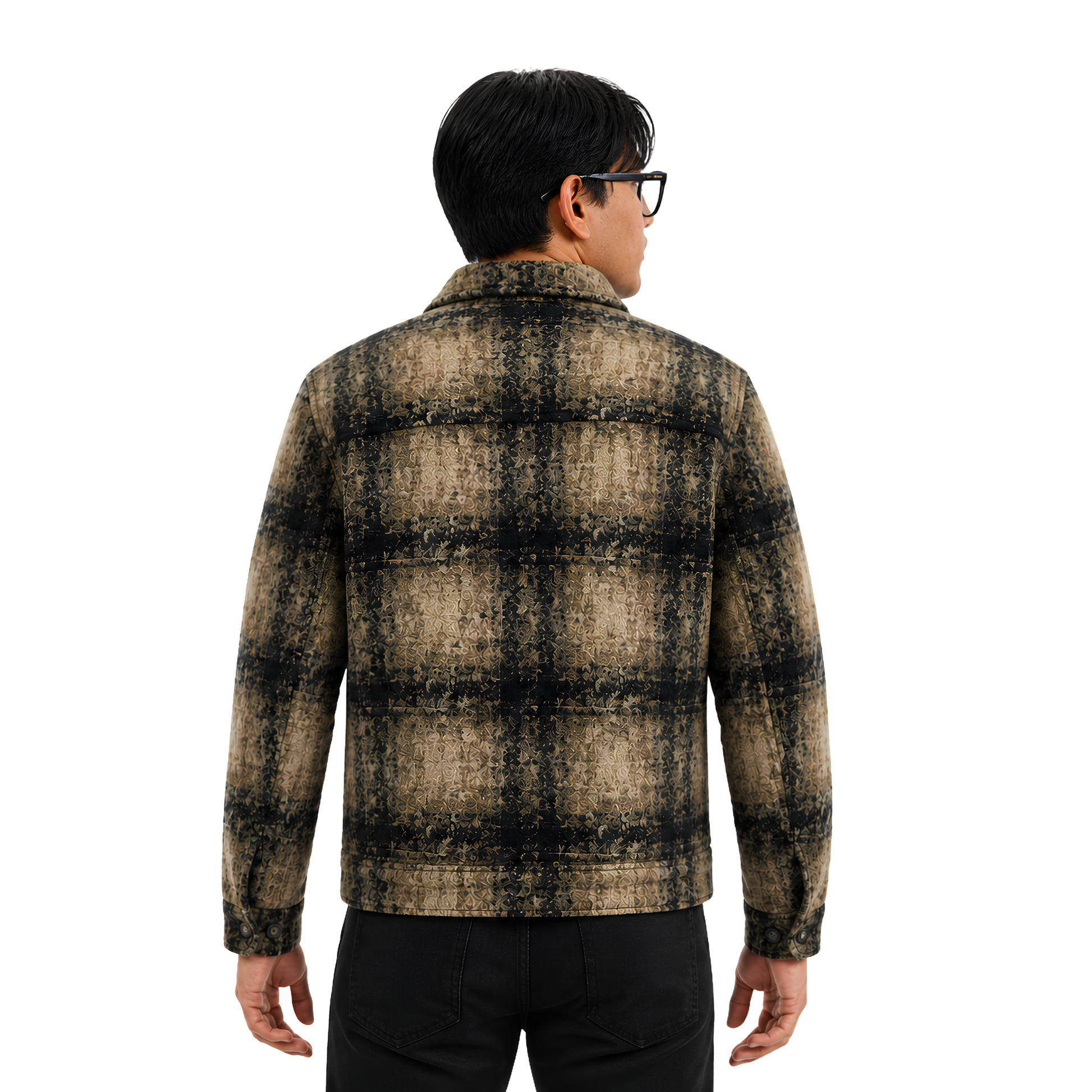 Get The Ned Leeds Spider-Man BND Plaid Wool Blend Jacket