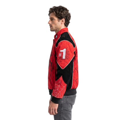 Get The Spider-Man Brand New Day Varsity Bomber Jacket Now