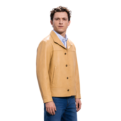 Get The Spider Man Brand New Day Berlin Promo Leather Jacket Today