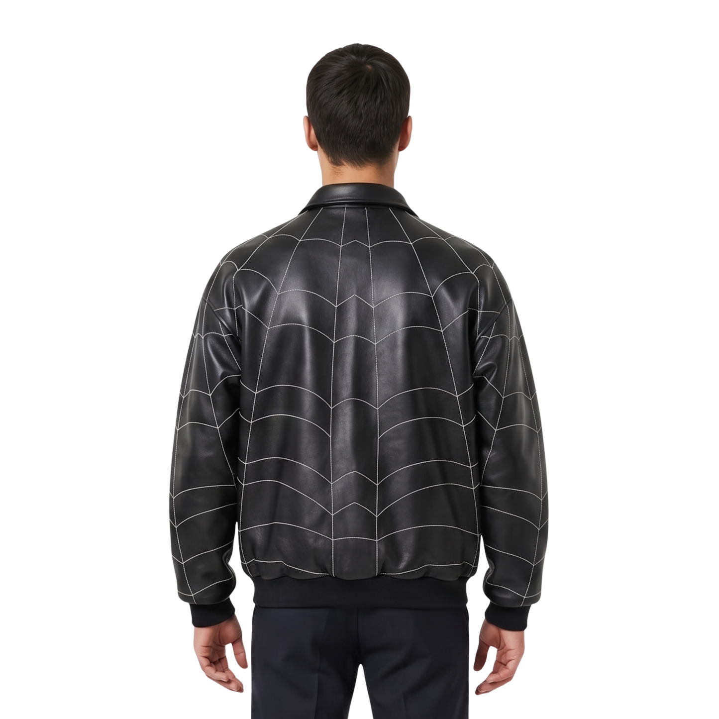 Get The Venom Symbiote Black Biker Jacket Today