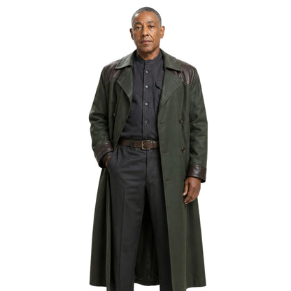 Giancarlo Esposito Revolution Tom Neville Trench Wool Coat